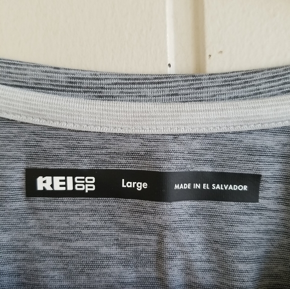REI Co Op Active Pursuits S/S T-Shirt Plus Size Large Gray Activewear NWT - Picture 6 of 12